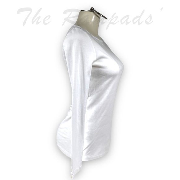 Gap Solid White Long-sleeve T-shirt Size Women’s Small - Picture 2 of 7